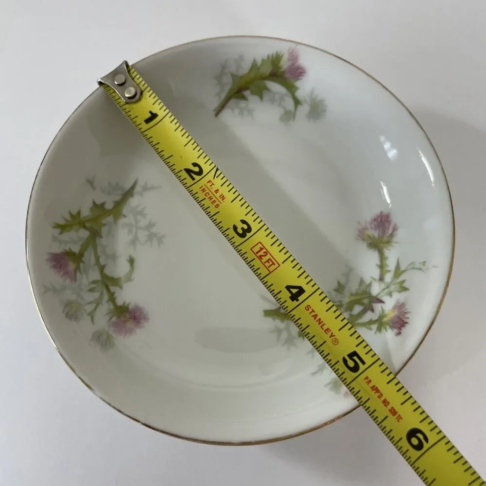 Set Of 4 THISTLE FRUIT NAPPIE or DESSERT BOWL by LIMOGES